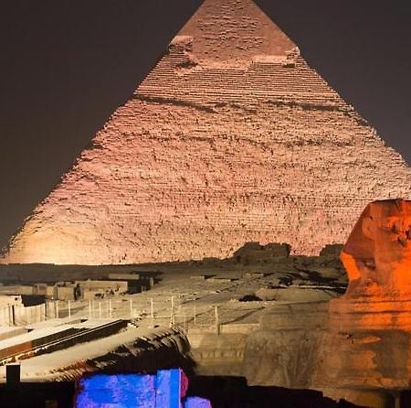 Pyramids And Sphinx Hotel El El Cairo Exterior foto