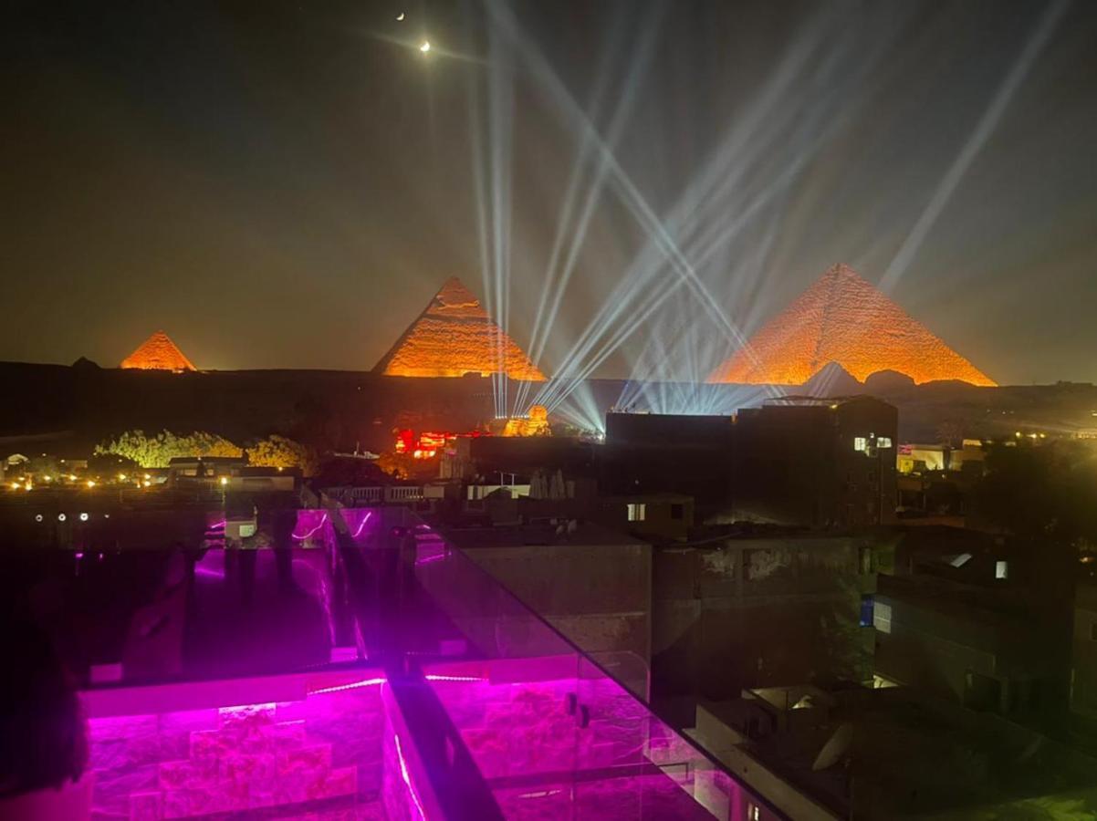 Pyramids And Sphinx Hotel El El Cairo Exterior foto