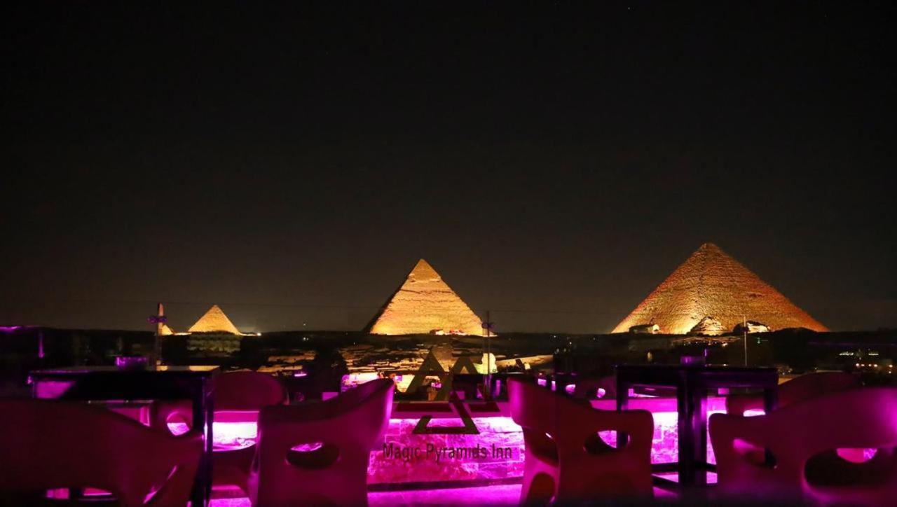 Pyramids And Sphinx Hotel El El Cairo Exterior foto