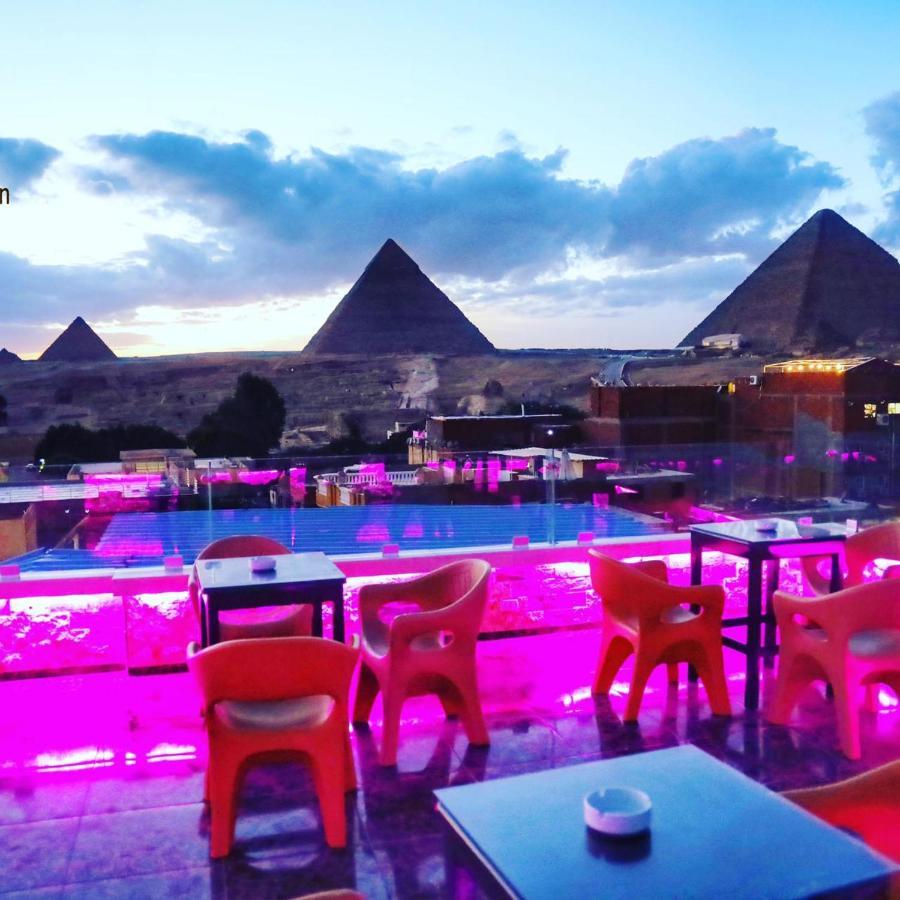 Pyramids And Sphinx Hotel El El Cairo Exterior foto