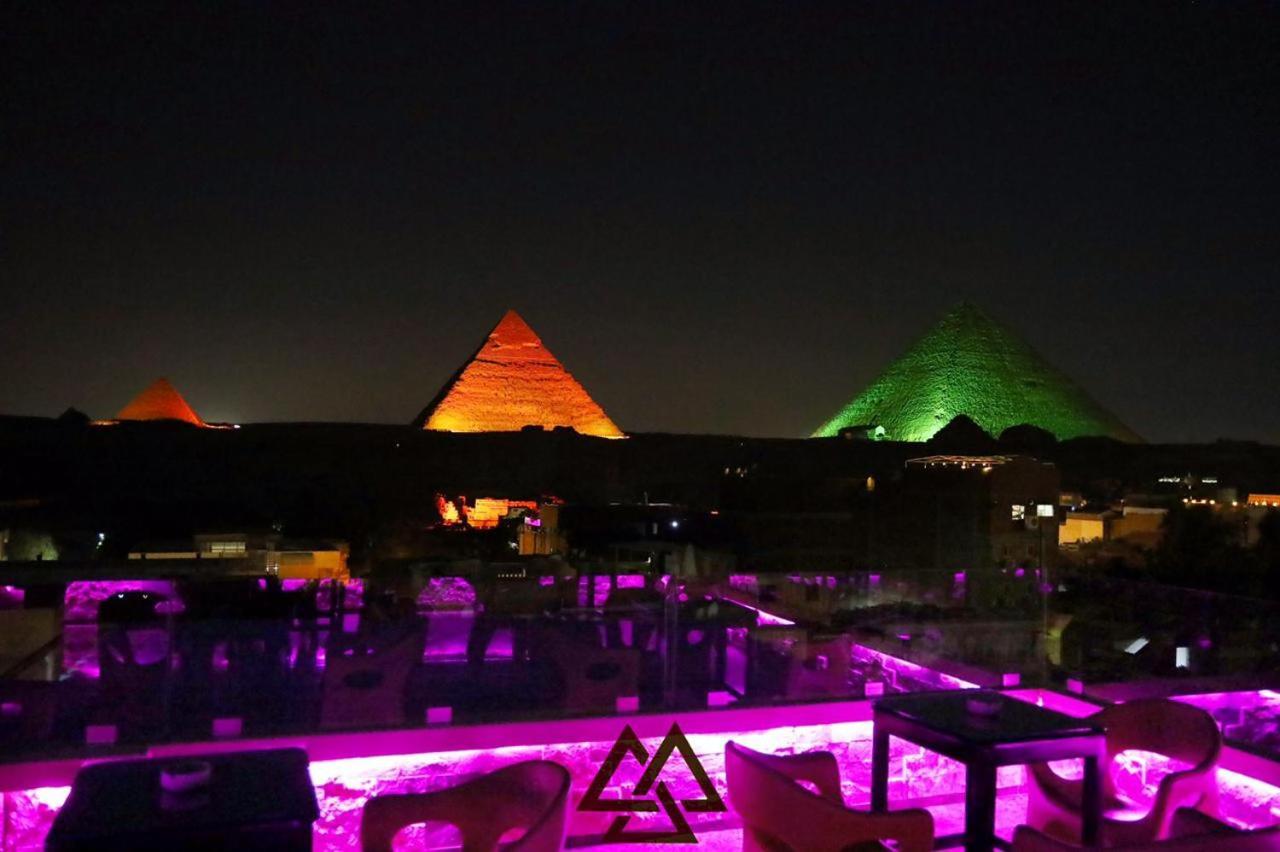 Pyramids And Sphinx Hotel El El Cairo Exterior foto
