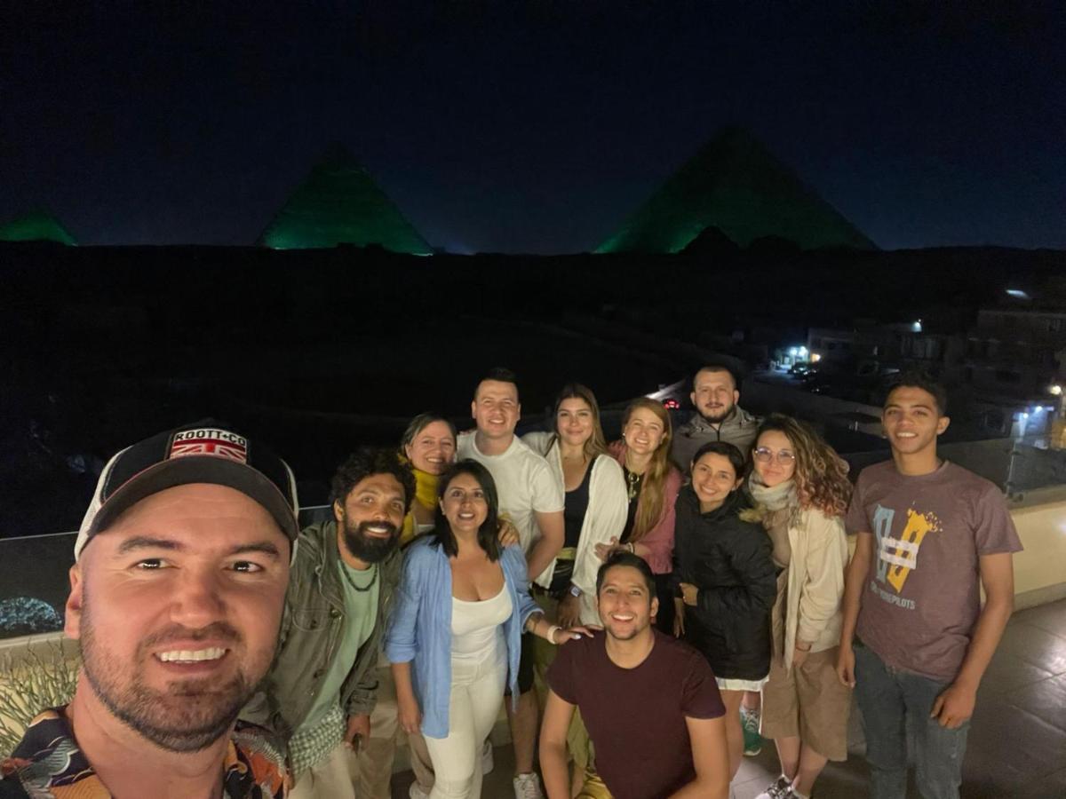 Pyramids And Sphinx Hotel El El Cairo Exterior foto