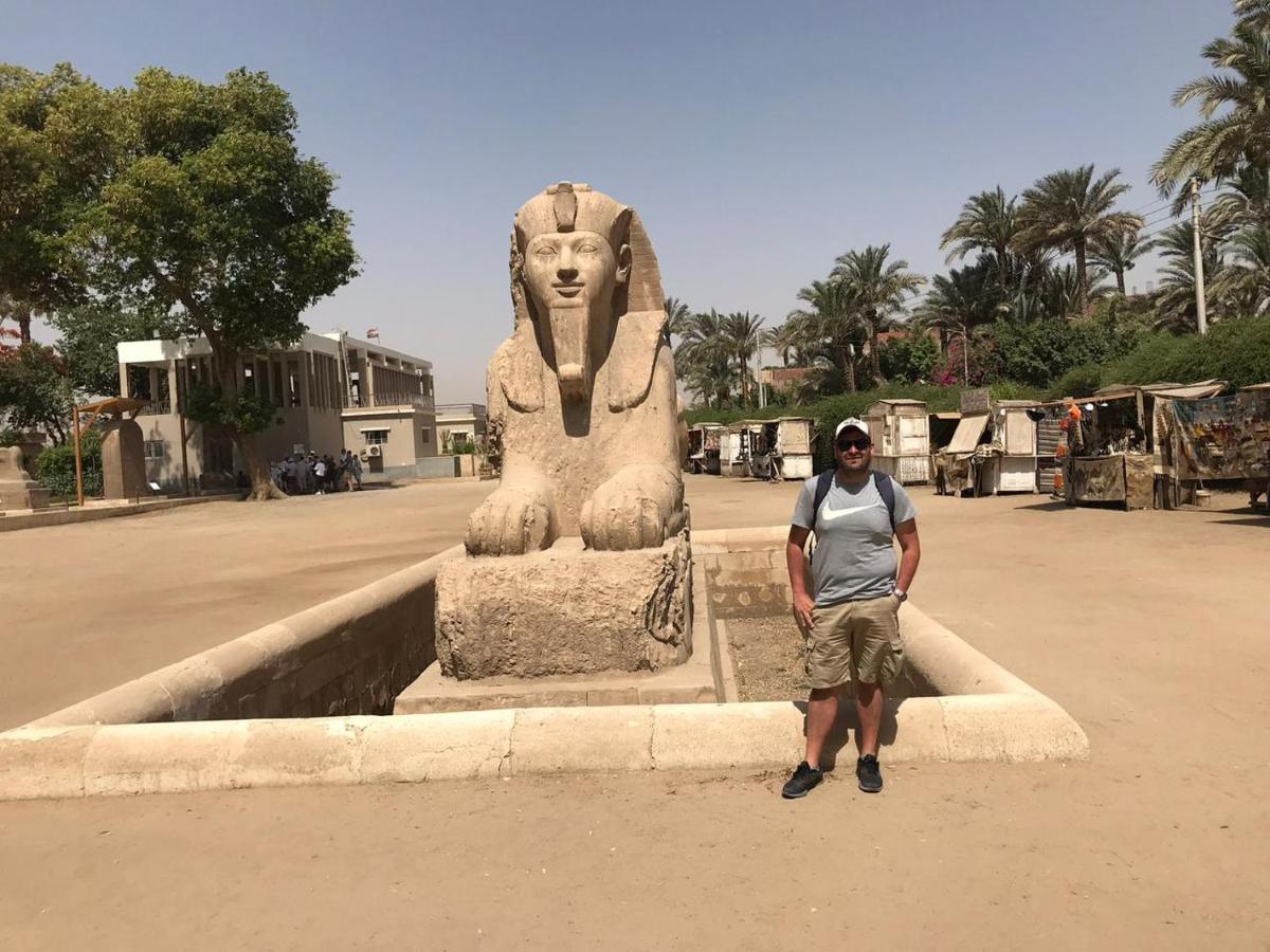 Pyramids And Sphinx Hotel El El Cairo Exterior foto