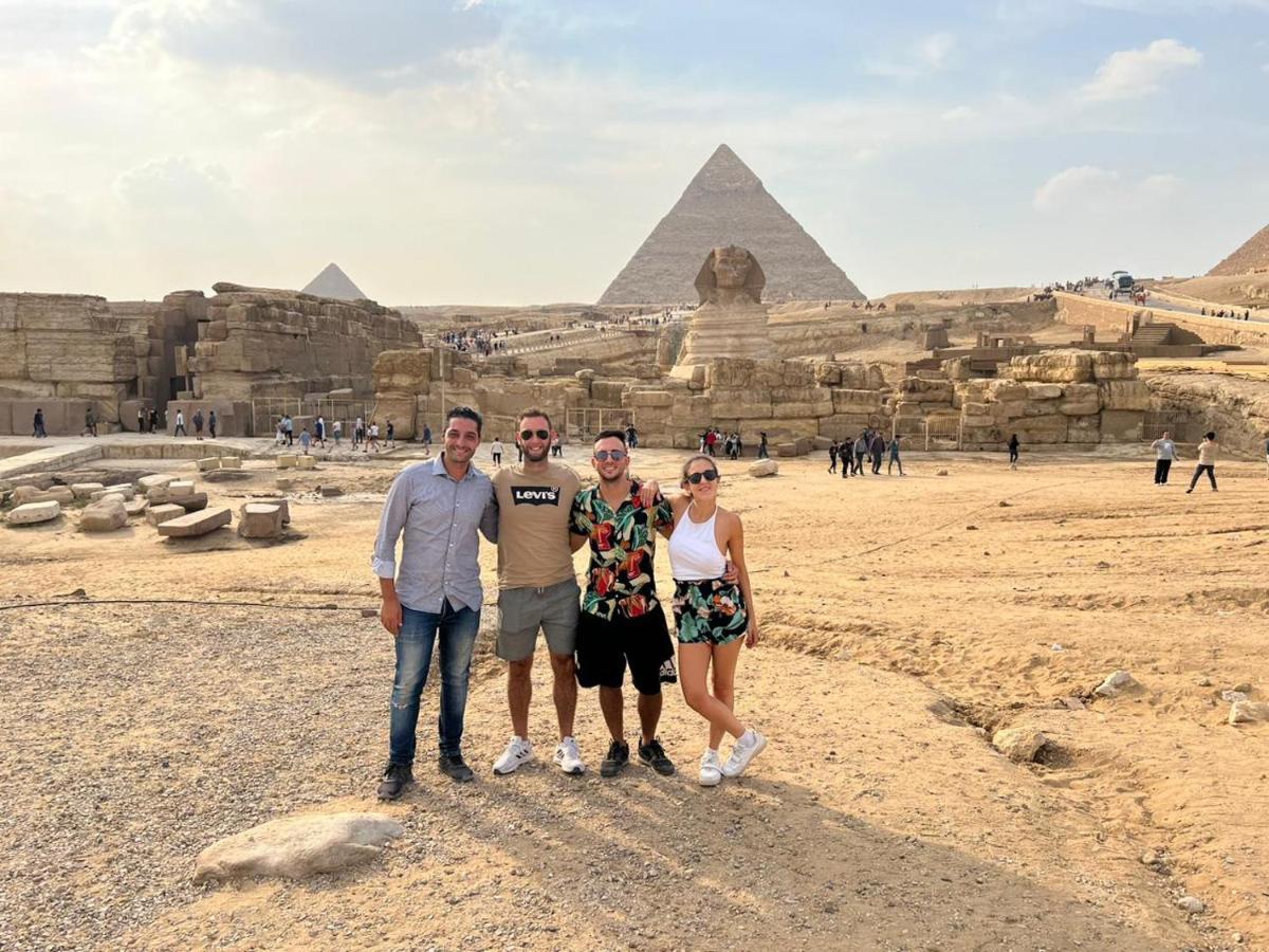 Pyramids And Sphinx Hotel El El Cairo Exterior foto